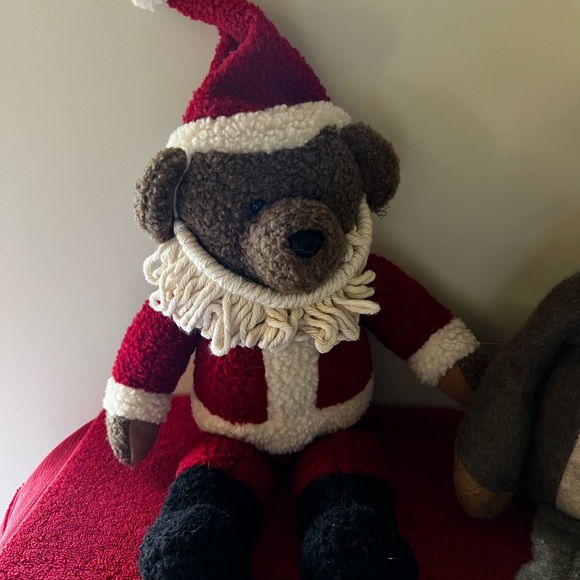 Two Vintage Hallmark Christmas Plush Kris The Bear and Broose The Moose 1998 - Picture 2 of 10